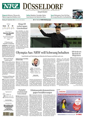 Cover of Neue Rhein Zeitung (Dusseldorf)