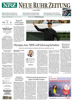 Cover of Neue Rhein Zeitung (Mulheim an der Ruhr)