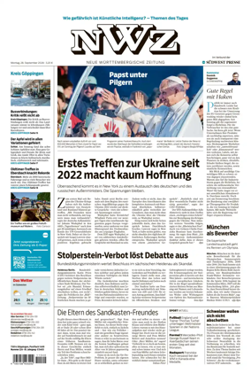Cover of NWZ – Neue Wurttembergische Zeitung