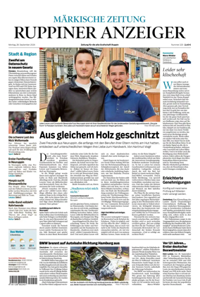 Cover of Ruppiner Anzeiger