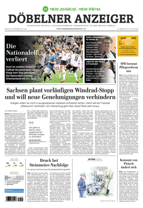 Cover of Sachsische Zeitung (Dobeln)