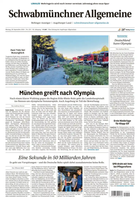 Cover of Schwabmunchner Allgemeine