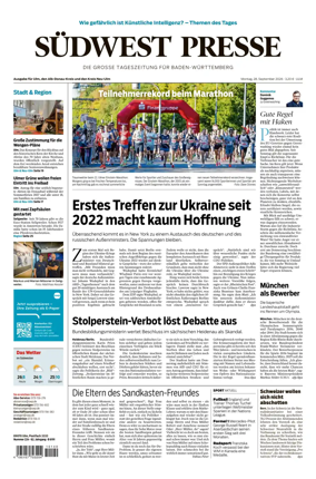 Cover of Sudwest Presse