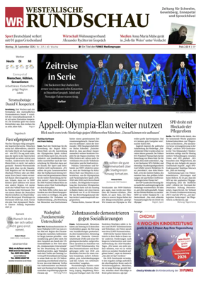 Cover of Westfalische Rundschau (Ennepetal)