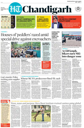 Cover of Hindustan Times (Chandigarh) - Live