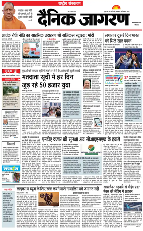 Cover of Dainik Jagran