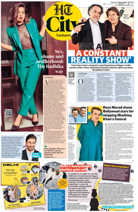 Cover of Hindustan Times (Lucknow) - Live