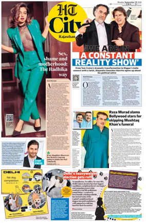 Cover of Hindustan Times (Jaipur) - City