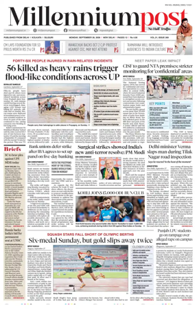 Cover of Millennium Post