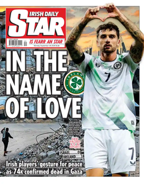 Cover of Irish Daily Star