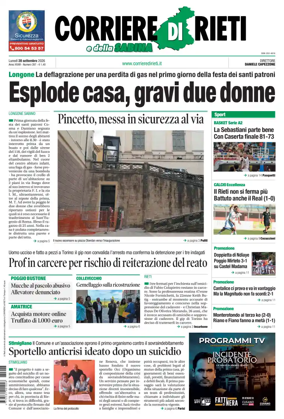 Cover of Corriere di Rieti