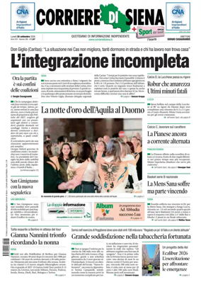 Cover of Corriere di Siena