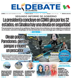 Cover of El Debate de Los Mochis