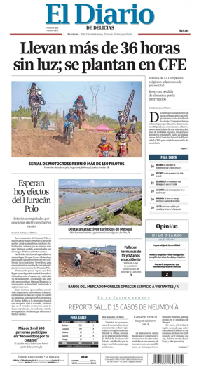 Cover of El Diario de Delicias
