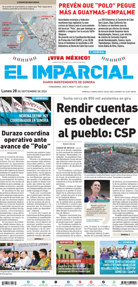 Cover of El Imparcial