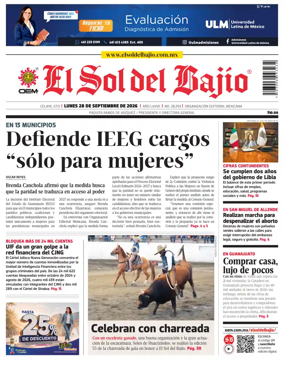 Cover of El Sol de Bajio