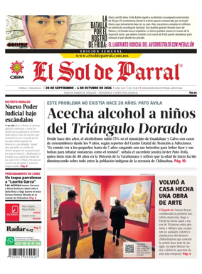 Cover of El Sol de Parral