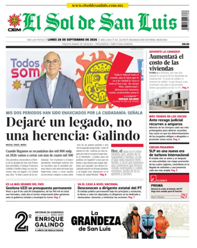 Cover of El Sol de San Luis Potosi