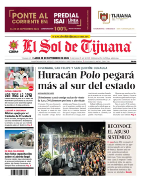 Cover of El Sol de Tijuana