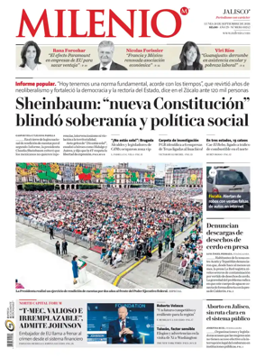 Cover of Milenio Jalisco