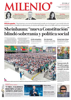 Cover of Milenio Puebla