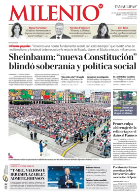 Cover of Milenio Tamaulipas