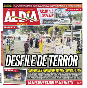 Cover of Periodico Al Dia (Irapuato)