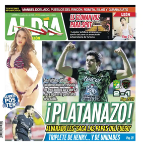 Cover of Periodico Al Dia (Leon)