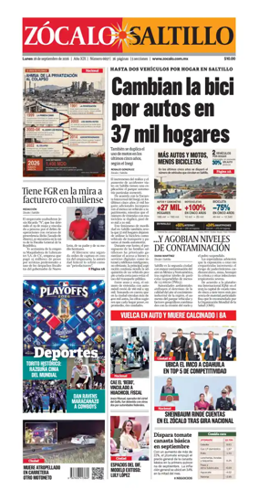 Cover of Zocalo Saltillo