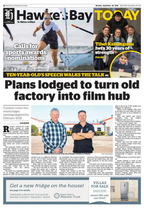 Cover of Hawke's Bay Today