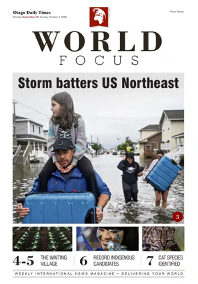 Cover of Otago Daily Times-World Focus