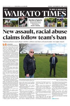 Cover of Waikato Times