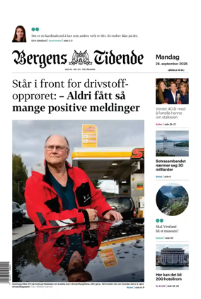 Cover of Bergens Tidende