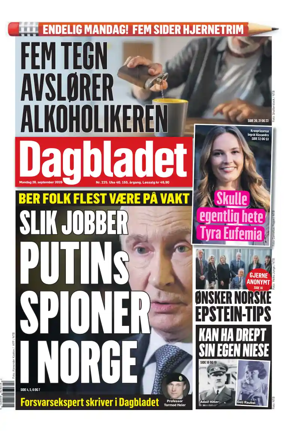 Cover of Dagbladet