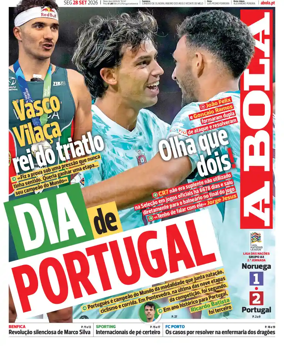Cover of A BOLA (Portuguese)