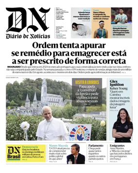 Cover of Diario de Noticias