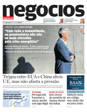 Cover of Jornal de Negocios