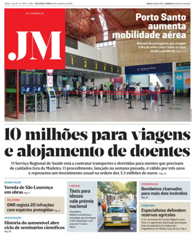 Cover of Jornal Madeira