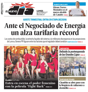 Cover of El Nuevo Dia