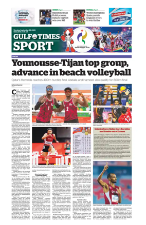 Cover of Gulf Times Sport
