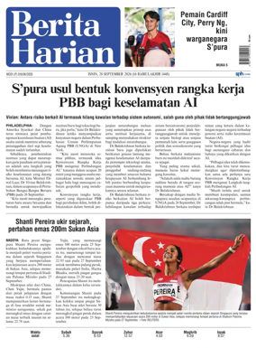 Cover of Berita Harian