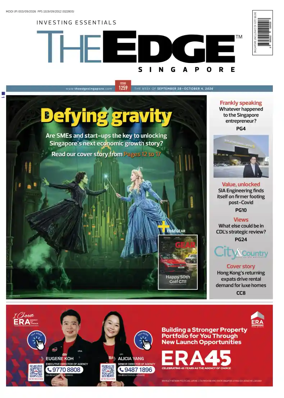 Cover of The Edge Singapore