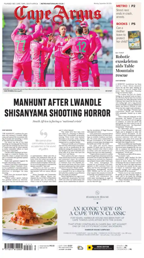 Cover of Cape Argus (PM Edition)