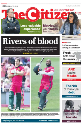 Cover of The Citizen (KZN)