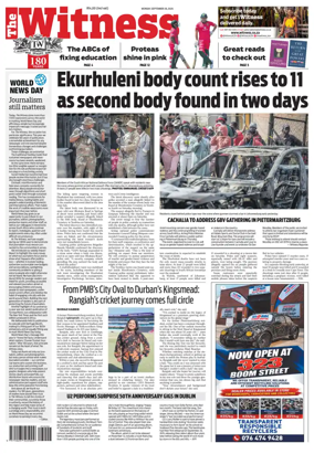 Cover of The Witness (South Africa)