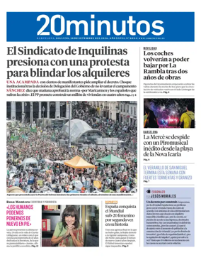 Cover of 20 Minutos Barcelona
