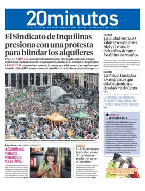 Cover of 20 Minutos Valencia