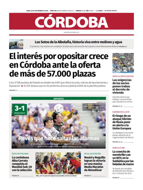 Cover of Diario Cordoba