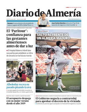 Cover of Diario de Almeria