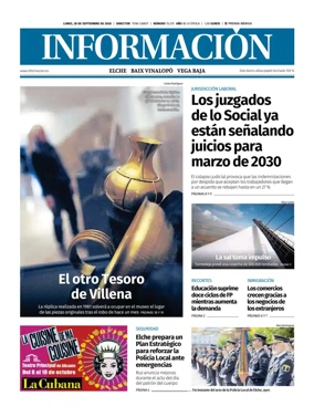 Cover of Diario Informacion (Elche y Vega Baja)